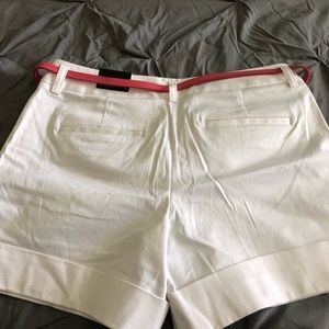 White shorts